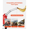 image:imageVEVOR 34Inch NPT Automatic Fuel Nozzle Max Flow Rate 118 GPM Auto Shut Off Diesel Gas Pump Nozzle with 3Speed Trigger Lock amp 078 in OD20 mm Spout for Gasoline Diesel Kerosene YellowRed with 20Ft hose