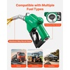 image:imageVEVOR 34Inch NPT Automatic Fuel Nozzle Max Flow Rate 118 GPM Auto Shut Off Diesel Gas Pump Nozzle with 3Speed Trigger Lock amp 078 in OD20 mm Spout for Gasoline Diesel Kerosene Yellow1 Fuel Nozzle