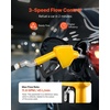 image:imageVEVOR 34Inch NPT Automatic Fuel Nozzle Max Flow Rate 118 GPM Auto Shut Off Diesel Gas Pump Nozzle with 3Speed Trigger Lock amp 078 in OD20 mm Spout for Gasoline Diesel Kerosene Yellow34 Fuel Nozzle