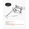image:imageVEVOR 34Inch NPT Automatic Fuel Nozzle Max Flow Rate 118 GPM Auto Shut Off Diesel Gas Pump Nozzle with 3Speed Trigger Lock amp 078 in OD20 mm Spout for Gasoline Diesel Kerosene YellowSilver with 10Ft hose