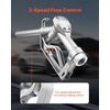 image:imageVEVOR 34Inch NPT Automatic Fuel Nozzle Max Flow Rate 118 GPM Auto Shut Off Diesel Gas Pump Nozzle with 3Speed Trigger Lock amp 078 in OD20 mm Spout for Gasoline Diesel Kerosene YellowSilver with 10Ft hose