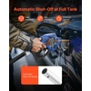 image:imageVEVOR 34Inch NPT Automatic Fuel Nozzle Max Flow Rate 118 GPM Auto Shut Off Diesel Gas Pump Nozzle with 3Speed Trigger Lock amp 078 in OD20 mm Spout for Gasoline Diesel Kerosene Yellow12 Fuel Nozzle
