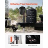 image:imageVEVOR 3500 lbs Electric Trailer Jack Heavy Duty RV Electric Power Tongue Jack with 2 Way Connector Memory Function Crank Handle amp Weatherproof Jack Cover 95263 Lift for Trailers amp Campers