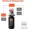 image:imageVEVOR 8 Quart Hydraulic Power Unit Double Acting Dump Trailer Pump 3200 PSI Max Relief Pressure amp 091 GPM Flow Rate DC 12V Hydraulic Pump with Metal Reservoir for Dump Trailer Car Lifting