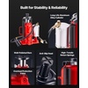 image:imageVEVOR Air Hydraulic Bottle Jack 20 Ton 44092 lbs Capacity 102195 Inch Lifting Range PneumaticManual Heavy Duty Welded Bottle Jack with Pump for Car SUV Pickup Truck RV Auto Repairred