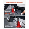 image:imageVEVOR Air Hydraulic Bottle Jack 20 Ton 44092 lbs Capacity 102195 Inch Lifting Range PneumaticManual Heavy Duty Welded Bottle Jack with Pump for Car SUV Pickup Truck RV Auto Repairred