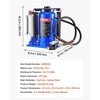 image:imageVEVOR Air Hydraulic Bottle Jack 20 Ton 44092 lbs Capacity 102195 Inch Lifting Range PneumaticManual Heavy Duty Welded Bottle Jack with Pump for Car SUV Pickup Truck RV Auto Repairblue