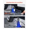 image:imageVEVOR Air Hydraulic Bottle Jack 20 Ton 44092 lbs Capacity 102195 Inch Lifting Range PneumaticManual Heavy Duty Welded Bottle Jack with Pump for Car SUV Pickup Truck RV Auto Repairblue
