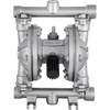 image:imageVEVOR AirOperated Double Diaphragm Pump 12 in Inlet amp Outlet Stainless Steel Body 88 GPM amp Max 120PSI PTFE Diaphragm Pneumatic Transfer Pump for Petroleum Diesel Oil amp Low Viscosity Fluids