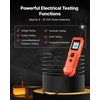 image:imageVEVOR Automotive Circuit Tester 835 DCV Power Circuit Probe Tester with TFT Color Display and Lighting Automotive Power Tester Probe with 13 ft  4 m Cable ABS Shell Electrical Detector FinderSVM05