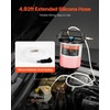 image:imageVEVOR Brake Bleeder Kit 3L Brake Fluid Extractor with 1L Siphon Refilling Bottle amp 13 Hose Connectors Complete Brake Fluid Bleeder Kit with Extended Silicone Hose amp Handle Fit for Most Vehicles