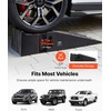 image:imageVEVOR Car Ramps 2 PCS 16000 lbs GVW Capacity 67 in Lift Height Portable High Profile Car Service Ramps for Home Garage Maintenance and Oil Changes Heavy Duty for Truck SUV Vehicle Repair Black66355inch