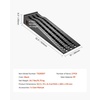 image:imageVEVOR Car Ramps 2 PCS 16000 lbs GVW Capacity 67 in Lift Height Portable High Profile Car Service Ramps for Home Garage Maintenance and Oil Changes Heavy Duty for Truck SUV Vehicle Repair Black63525inch