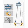 image:imageVEVOR Chain Drum Lifter G80 Drum Lifting Chain Sling with Thickened Security Hook 2000LBS Capacity 16ft Long Sturdy Drums Handling Equipment Carbon Steel Barrel Lifter for Plastic amp Metal Drums18ft