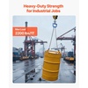 image:imageVEVOR Chain Drum Lifter G80 Drum Lifting Chain Sling with Thickened Security Hook 2000LBS Capacity 16ft Long Sturdy Drums Handling Equipment Carbon Steel Barrel Lifter for Plastic amp Metal Drums18ft