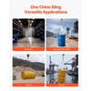 image:imageVEVOR Chain Drum Lifter G80 Drum Lifting Chain Sling with Thickened Security Hook 2000LBS Capacity 16ft Long Sturdy Drums Handling Equipment Carbon Steel Barrel Lifter for Plastic amp Metal Drums16ft