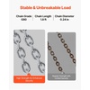 image:imageVEVOR Chain Drum Lifter G80 Drum Lifting Chain Sling with Thickened Security Hook 2000LBS Capacity 16ft Long Sturdy Drums Handling Equipment Carbon Steel Barrel Lifter for Plastic amp Metal Drums18ft