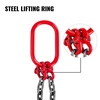 image:imageVEVOR Chain Sling 14 in x 5 ft Lifting Chains with 4 Leg Grab Hooks Heavy Duty G80 Alloy Steel Lifting Sling 6600LBS Capacity Adjustable Engine Chain Hoist Lifts for Cargo Security Towing38 Inch x 5FT