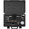 image:imageVEVOR Compression Tester Adapter Kit 9 Pcs Automotive Engine Cylinder Leak Down Compression Test Accurate Dual Scale Pressure Gauge 0300 psi with Long Reach Hoses and Case for Engine Cylinders