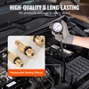 image:imageVEVOR Compression Tester Adapter Kit 9 Pcs Automotive Engine Cylinder Leak Down Compression Test Accurate Dual Scale Pressure Gauge 0300 psi with Long Reach Hoses and Case for Engine Cylinders