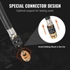 image:imageVEVOR Compression Tester Adapter Kit 9 Pcs Automotive Engine Cylinder Leak Down Compression Test Accurate Dual Scale Pressure Gauge 0300 psi with Long Reach Hoses and Case for Engine Cylinders