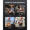 image:imageVEVOR Cordless Grease Gun 8000 PSI Max Pressure Battery Operated Grease with LED Light amp 354inch Hose Compatible with 18V Makita Batteries For Greasing Vehicles or MachinesNo BatteryTool OnlyTool