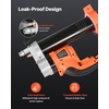 image:imageVEVOR Cordless Grease Gun 8000 PSI Max Pressure Battery Operated Grease with LED Light amp 354inch Hose Compatible with 18V Makita Batteries For Greasing Vehicles or MachinesNo BatteryTool OnlyTool