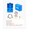 image:imageVEVOR Digital Hydraulic Pressure Test Coupling Kit 10000 PSI Pressure Gauge Manometer Tester with 2 Gauges 9 Test Couplings 2 QuickRelease Couplers 2 Hoses for Excavator Construction Machinery1 Gauge Kit 1420 PSI