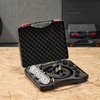 image:imageVEVOR Digital Hydraulic Pressure Test Coupling Kit 10000 PSI Pressure Gauge Manometer Tester with 2 Gauges 9 Test Couplings 2 QuickRelease Couplers 2 Hoses for Excavator Construction Machinery3 Gauges Kit 150040006000 PSI