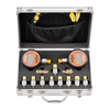 image:imageVEVOR Digital Hydraulic Pressure Test Coupling Kit 10000 PSI Pressure Gauge Manometer Tester with 2 Gauges 9 Test Couplings 2 QuickRelease Couplers 2 Hoses for Excavator Construction Machinery2 Digital Gauges kits 10000 PSI