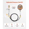 image:imageVEVOR Digital Hydraulic Pressure Test Coupling Kit 10000 PSI Pressure Gauge Manometer Tester with 2 Gauges 9 Test Couplings 2 QuickRelease Couplers 2 Hoses for Excavator Construction Machinery1 Digital Gauge Kit 10000 PSI