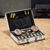 image:imageVEVOR Digital Hydraulic Pressure Test Coupling Kit 10000 PSI Pressure Gauge Manometer Tester with 2 Gauges 9 Test Couplings 2 QuickRelease Couplers 2 Hoses for Excavator Construction Machinery2 Digital Gauges kits 10000 PSI