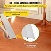 image:imageVEVOR Door Threshold Ramp 1 Rise Door Ramp for Wheelchairs Aluminum Entry Ramp for Doorways Rated 800 lbs Load Capacity Adjustable Threshold Ramp for Wheelchairs Scooters and Power ChairsGray