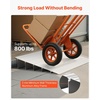 image:imageVEVOR Door Threshold Ramp 1 Rise Door Ramp for Wheelchairs Aluminum Entry Ramp for Doorways Rated 800 lbs Load Capacity Adjustable Threshold Ramp for Wheelchairs Scooters and Power ChairsGray