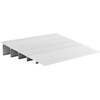 image:imageVEVOR Door Threshold Ramp 1 Rise Door Ramp for Wheelchairs Aluminum Entry Ramp for Doorways Rated 800 lbs Load Capacity Adjustable Threshold Ramp for Wheelchairs Scooters and Power ChairsGray