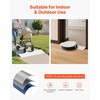 image:imageVEVOR Door Threshold Ramp 1 Rise Door Ramp for Wheelchairs Aluminum Entry Ramp for Doorways Rated 800 lbs Load Capacity Adjustable Threshold Ramp for Wheelchairs Scooters and Power ChairsGray