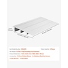 image:imageVEVOR Door Threshold Ramp 1 Rise Door Ramp for Wheelchairs Aluminum Entry Ramp for Doorways Rated 800 lbs Load Capacity Adjustable Threshold Ramp for Wheelchairs Scooters and Power ChairsGray