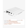 image:imageVEVOR Door Threshold Ramp 1 Rise Door Ramp for Wheelchairs Aluminum Entry Ramp for Doorways Rated 800 lbs Load Capacity Adjustable Threshold Ramp for Wheelchairs Scooters and Power ChairsGray