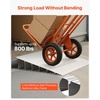 image:imageVEVOR Door Threshold Ramp 1 Rise Door Ramp for Wheelchairs Aluminum Entry Ramp for Doorways Rated 800 lbs Load Capacity Adjustable Threshold Ramp for Wheelchairs Scooters and Power ChairsGray