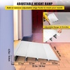 image:imageVEVOR Door Threshold Ramp 4 Rise Door Ramp for Wheelchairs Aluminum Entry Ramp for Doorways Rated 800 lbs Load Capacity Adjustable Threshold Ramp for Wheelchairs Scooters and Power Chairs