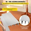 image:imageVEVOR Door Threshold Ramp 4 Rise Door Ramp for Wheelchairs Aluminum Entry Ramp for Doorways Rated 800 lbs Load Capacity Adjustable Threshold Ramp for Wheelchairs Scooters and Power Chairs