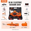image:imageVEVOR Electric Car Jack Wireless 5 Tons Cordless Remote Control Hydraulic Electric Jack LED Light Hydraulic Repair Tool 135360mm Lifting Range for SUV MPV Sedan Truck Repair3T Essential
