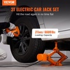 image:imageVEVOR Electric Car Jack Wireless 5 Tons Cordless Remote Control Hydraulic Electric Jack LED Light Hydraulic Repair Tool 135360mm Lifting Range for SUV MPV Sedan Truck Repair3T with Wrench