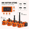 image:imageVEVOR Electric Car Jack Wireless 5 Tons Cordless Remote Control Hydraulic Electric Jack LED Light Hydraulic Repair Tool 135360mm Lifting Range for SUV MPV Sedan Truck Repair5T Essential