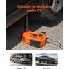 image:imageVEVOR Electric Car Jack Wireless 5 Tons Cordless Remote Control Hydraulic Electric Jack LED Light Hydraulic Repair Tool 135360mm Lifting Range for SUV MPV Sedan Truck Repair5T  Appearance Update