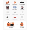 image:imageVEVOR Electric Car Jack Wireless 5 Tons Cordless Remote Control Hydraulic Electric Jack LED Light Hydraulic Repair Tool 135360mm Lifting Range for SUV MPV Sedan Truck Repair5T with Wrench  Appearance Update