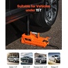 image:imageVEVOR Electric Car Jack Wireless 5 Tons Cordless Remote Control Hydraulic Electric Jack LED Light Hydraulic Repair Tool 135360mm Lifting Range for SUV MPV Sedan Truck Repair15T