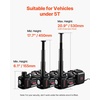image:imageVEVOR Electric Car Jack Wireless 5 Tons Cordless Remote Control Hydraulic Electric Jack LED Light Hydraulic Repair Tool 135360mm Lifting Range for SUV MPV Sedan Truck Repair5T with WrenchExtended Rod