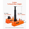 image:imageVEVOR Electric Car Jack Wireless 5 Tons Cordless Remote Control Hydraulic Electric Jack LED Light Hydraulic Repair Tool 135360mm Lifting Range for SUV MPV Sedan Truck Repair15T