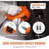 image:imageVEVOR Electric Car Jack Wireless 5 Tons Cordless Remote Control Hydraulic Electric Jack LED Light Hydraulic Repair Tool 135360mm Lifting Range for SUV MPV Sedan Truck Repair5T with Wrench